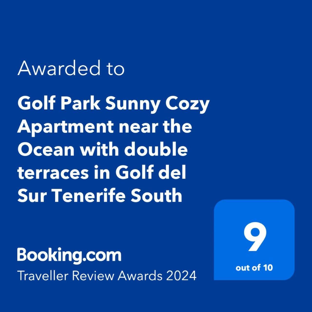 Bookinn Golf Park Sunny Cozy Apartment Near The Ocean With Large Double Terraces, Fiber Wifi, 3 Pools, Bbq Tenerife South サンミゲル・デ・アボナ エクステリア 写真