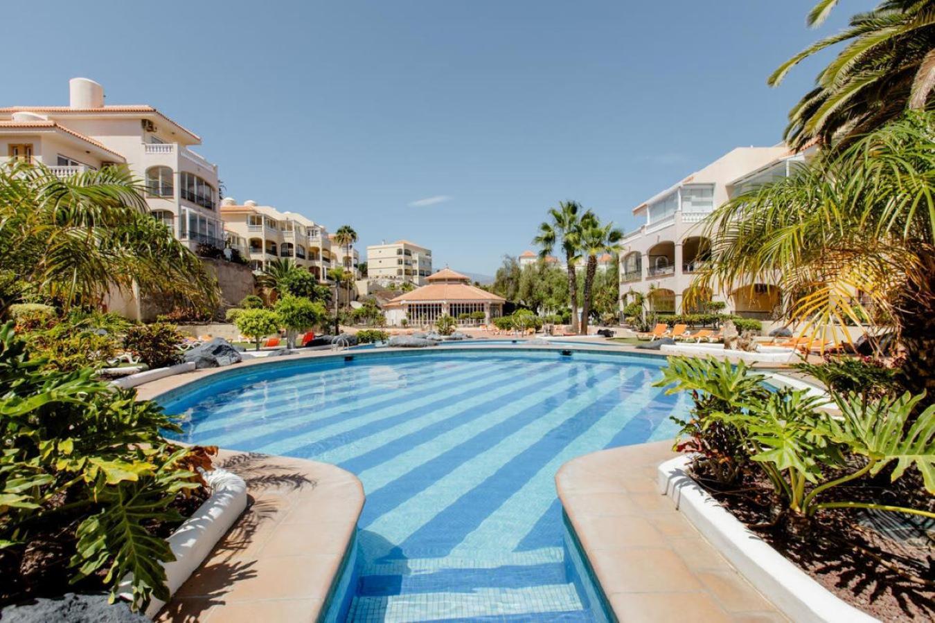 Bookinn Golf Park Sunny Cozy Apartment Near The Ocean With Large Double Terraces, Fiber Wifi, 3 Pools, Bbq Tenerife South サンミゲル・デ・アボナ エクステリア 写真