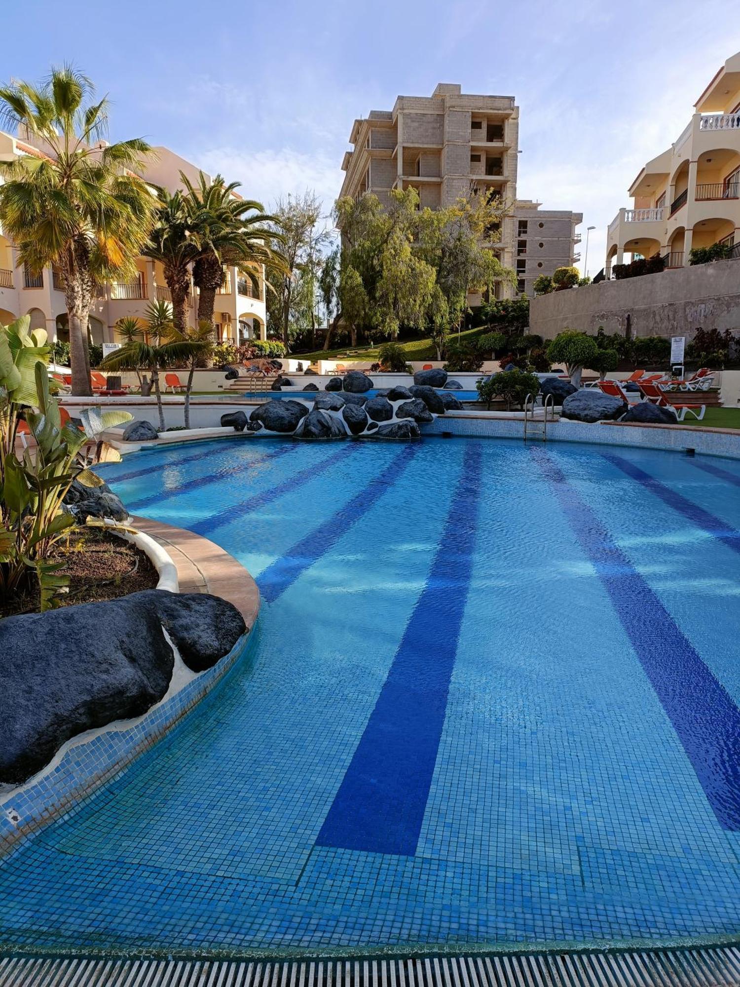 Bookinn Golf Park Sunny Cozy Apartment Near The Ocean With Large Double Terraces, Fiber Wifi, 3 Pools, Bbq Tenerife South サンミゲル・デ・アボナ エクステリア 写真
