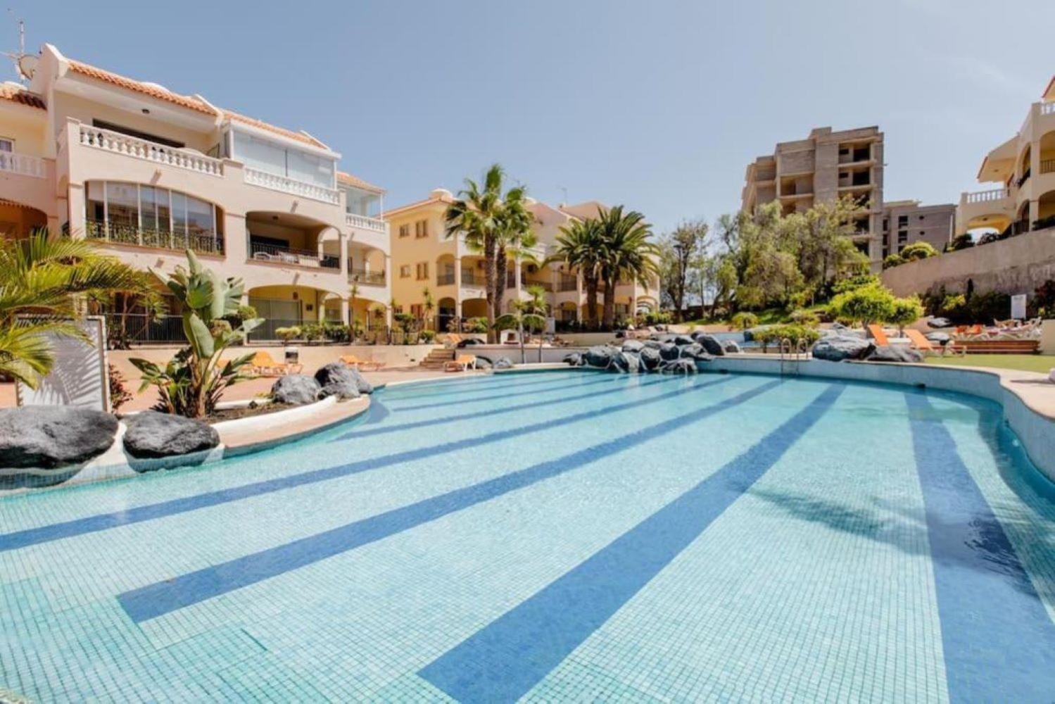 Bookinn Golf Park Sunny Cozy Apartment Near The Ocean With Large Double Terraces, Fiber Wifi, 3 Pools, Bbq Tenerife South サンミゲル・デ・アボナ エクステリア 写真